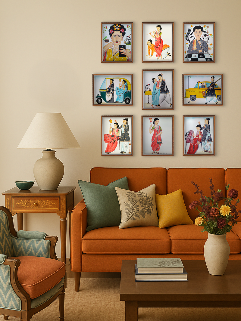 The Modern Society: A Portrayal of Changing Times in Kalighat - Image 1