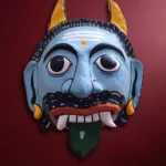 The silent trickster in Cheriyal mask