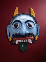 The silent trickster in Cheriyal mask