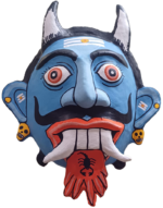 The keeper of secrets in Cheriyal mask - Image 2