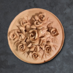 Blooming Roses:Terracotta art