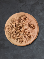 Blooming Roses:Terracotta art