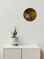 Bullock cart ride in Cheriyal Wall Plates - Image 2