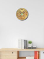 Colorful Paper Mache Kashmiri Paisley Naqashi Wall Plates - Image 2