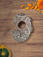 Fish Shaped China Berry Wooden Block Set