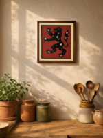 Heraldic lion in Koftgiri - Image 2