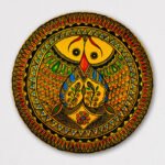 Solidarity zeal infusion: Madhubani Plate