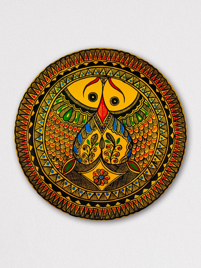 Solidarity-zeal-infusion-Madhubani-Plate-by-Priti-Karn-1_800x Solidarity zeal infusion: Madhubani Plate - Image 1