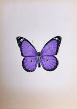 The Beautiful Butterflies in Miniature Painting - Image 3